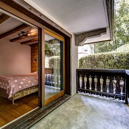 Jardin Du Parc Mont Blanc- Alpine Style In The Heart Of 아파트 *