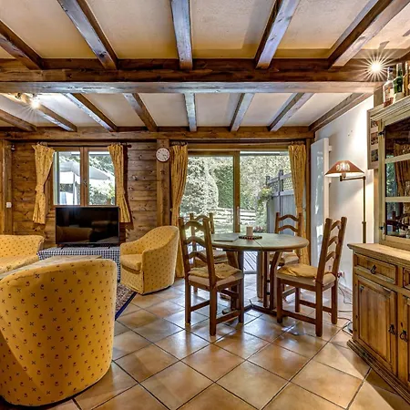 아파트 Jardin Du Parc Mont Blanc- Alpine Style In The Heart Of